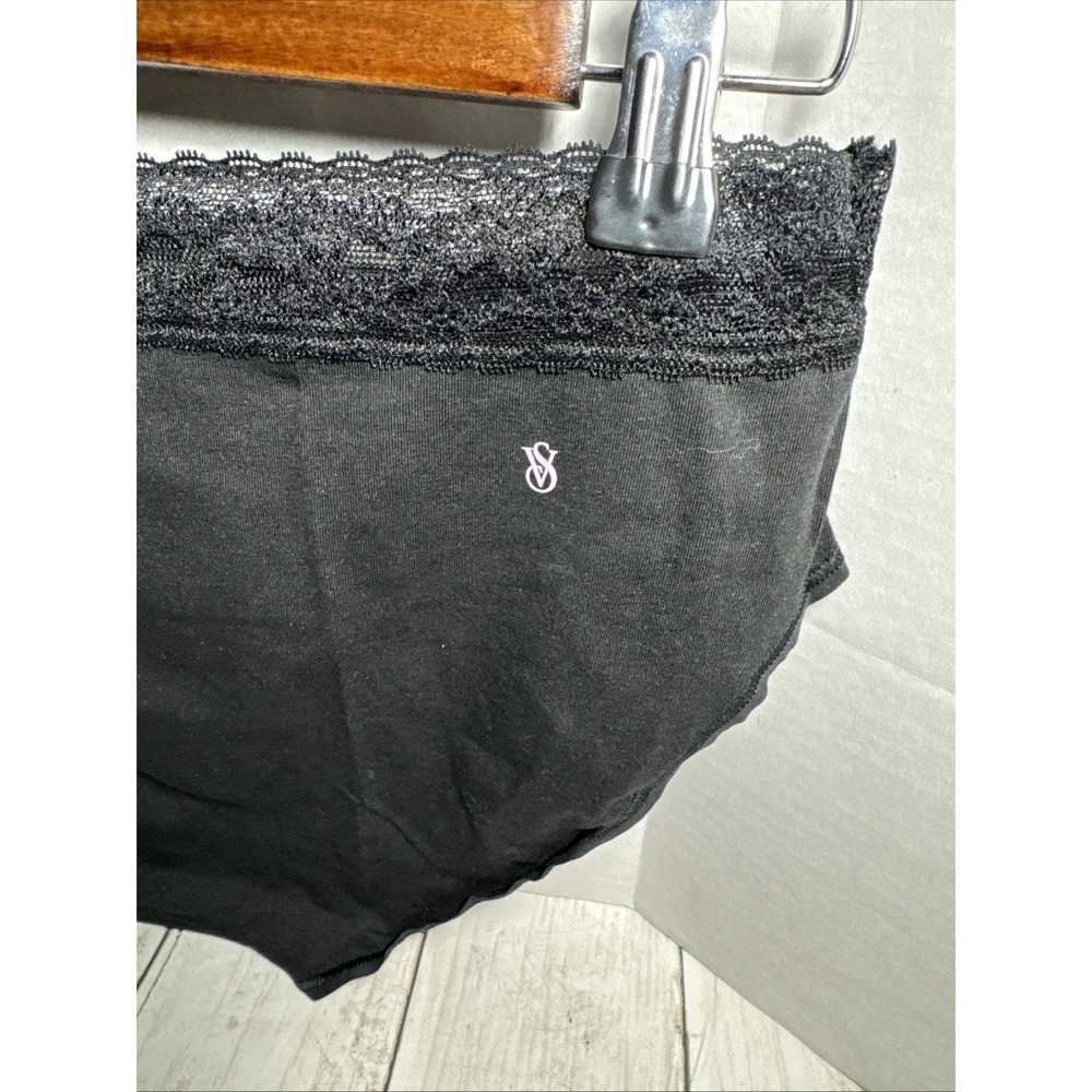 Victorias Secret Panty Large Black New Old Stock - Picture 6 of 7